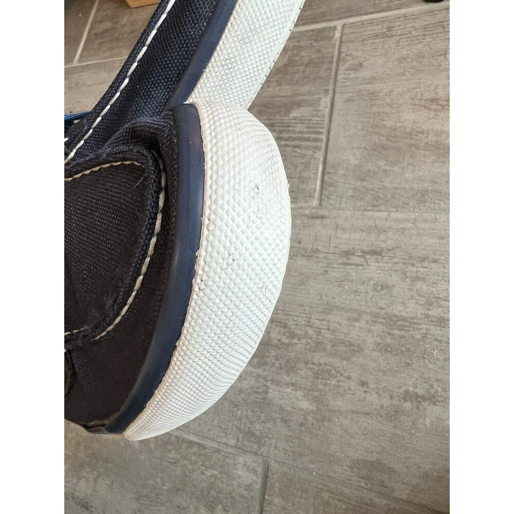 Sperry Top-Sider Men's Size 13 M Bahama 2-Eye Navy Blue Boat Shoes STS13135